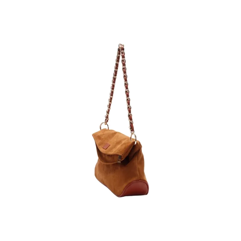 NOMK PU Shoulder Bag Shoulder Bag Hobo Bag Regular Women's Caramel-3