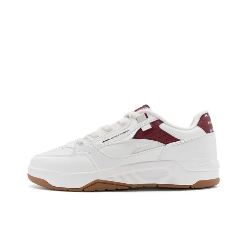 XTEP New Dawn Low-Top Skateboard Shoes Men's Deep Maroon