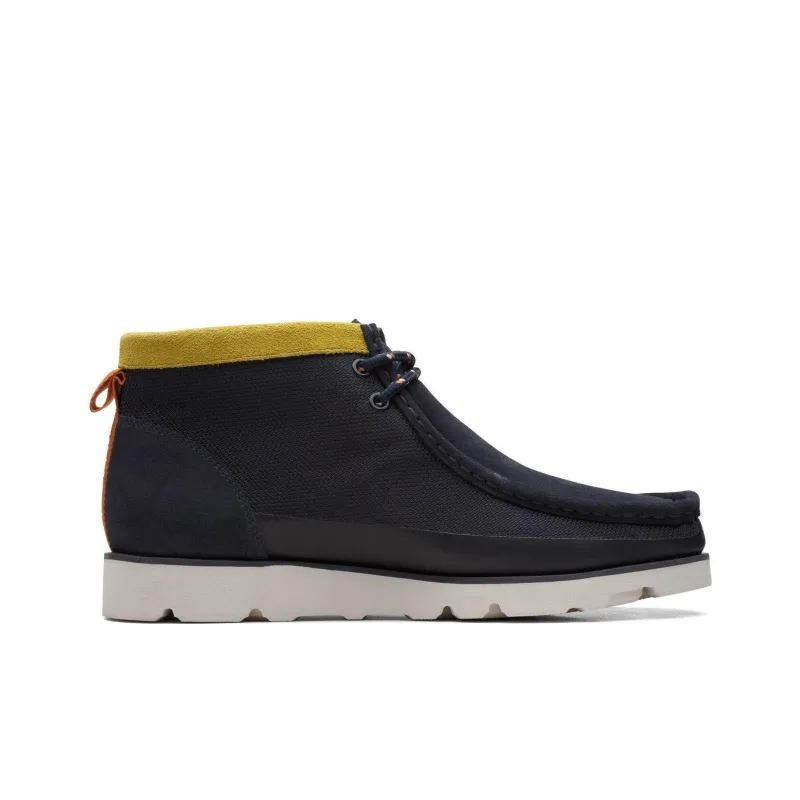 Clarks Originals Wallabee 2.0 Boot Gore Tex Navy Combination-1