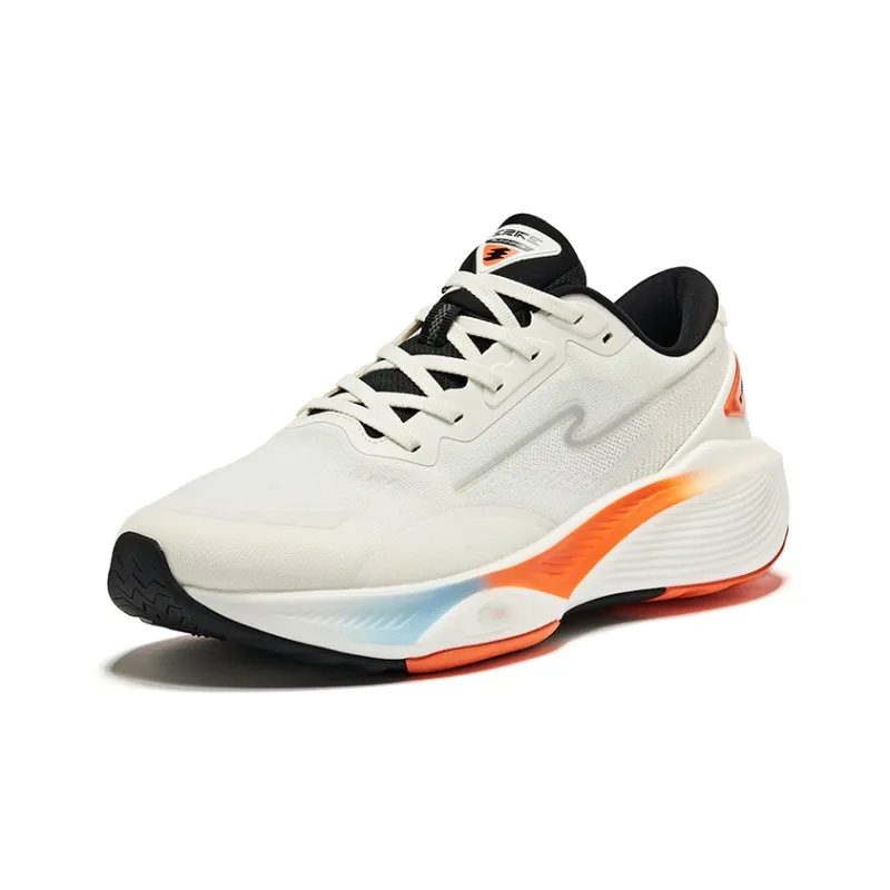 Erke Chip Pop 5.0 SE Cushioning Wear-Resistant Low-Top Running Shoes Men's Microcrystal White/Jet Black-2
