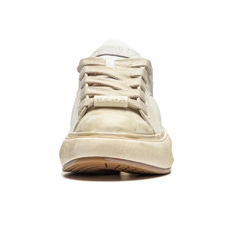 LiNing Yun You C4D Wear Resistant Low Top Casual Shoes Men's Ivory-4
