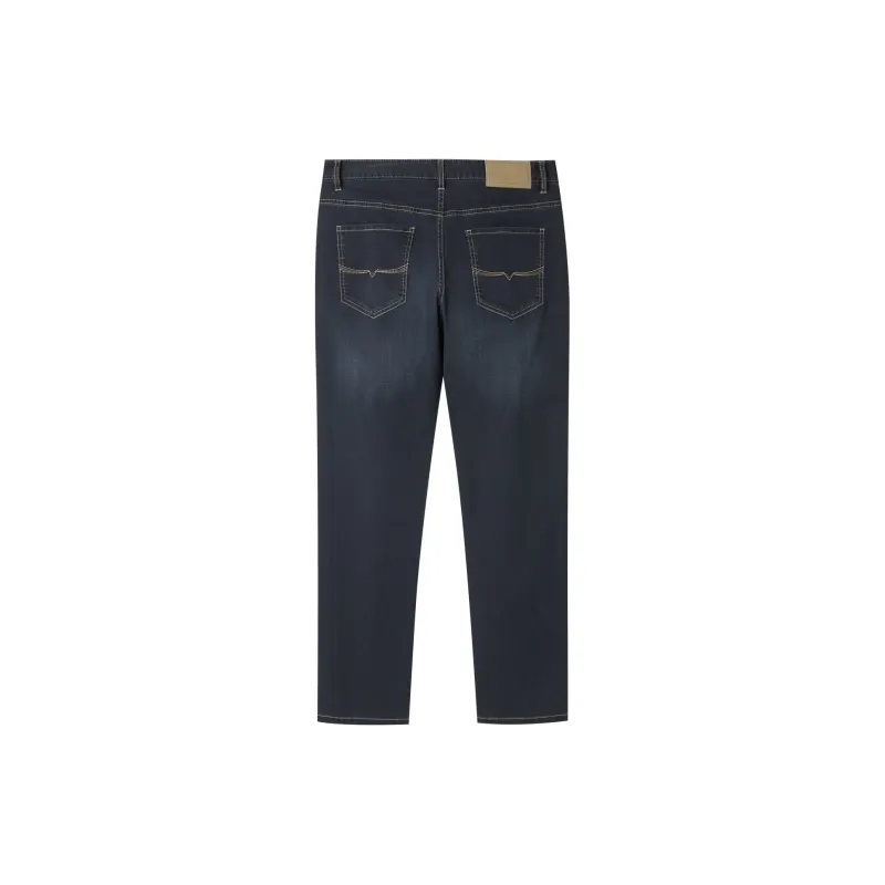 HLA Jeans Men Blue Gray Denim Gradient Dark 64-1