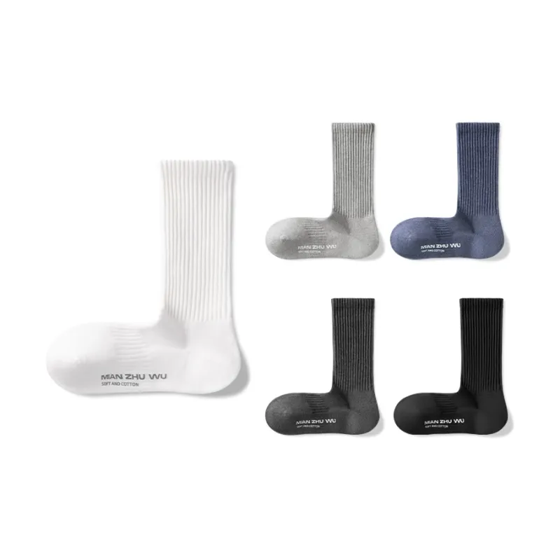 B&C.Room Mid Calf Socks Men's 5 Pack-13