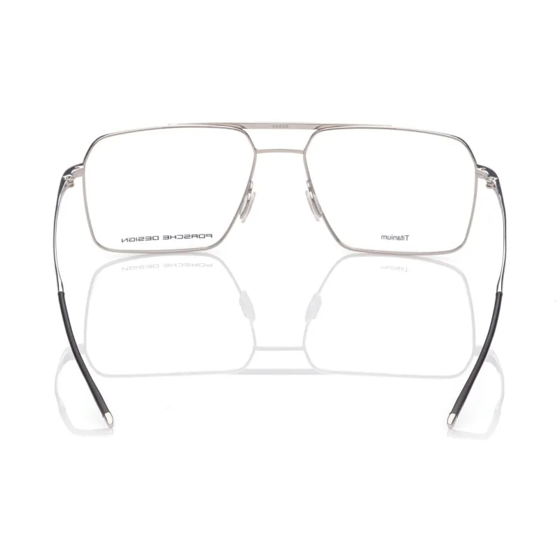 PORSCHE DESIGN Pure Titanium Square Eyeglass Frames Unisex-4