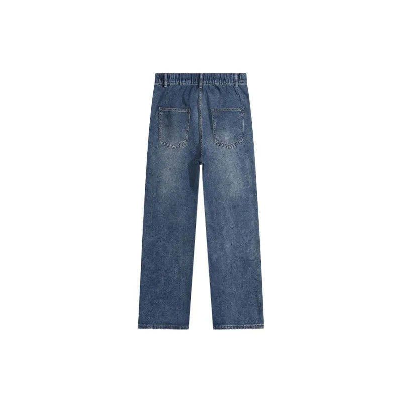 COMOWA Jeans Unisex Yellow Mud Slimming Vibe For Spring Summer Autumn And Winter-16