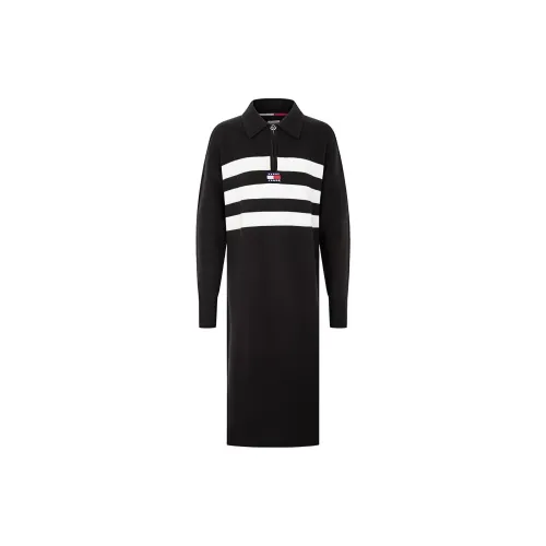 Tommy Hilfiger Long-Sleeved Dresses Women's Black