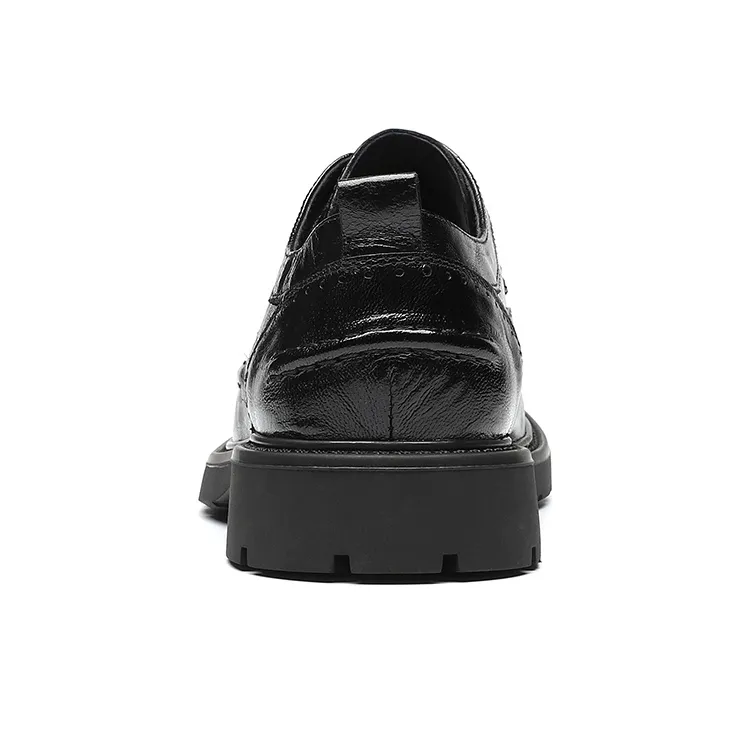 15 MINS Dress Shoes Wedding Shoes Men's Black-4