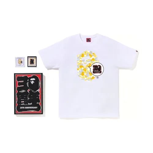 BAPE Store Matsuyama Bape 30th Anniversary Ape Head Tee Set 