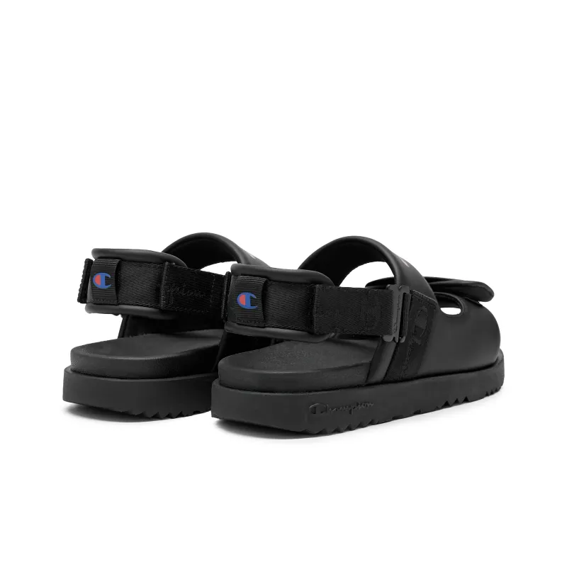 Champion Beach Sandals Unisex Black-3