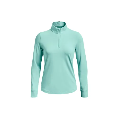 Under Armour Playoff T-Shirts Women's New Turquoise Stone Color