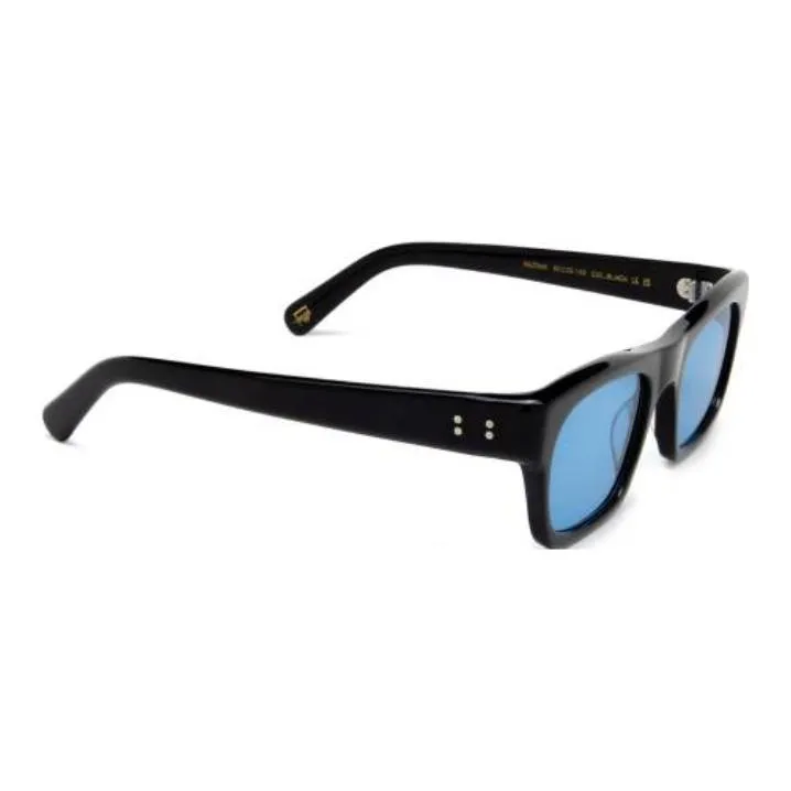 MOSCOT Acetate Irregular Shape Sunglasses Men's Black-1