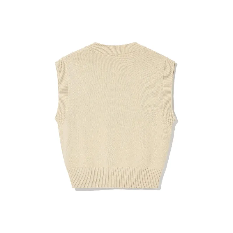 AMIPARIS Tank Tops Men Beige-1