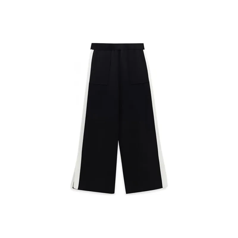 XII BASKET Casual Pants Women's Navy Blue-1