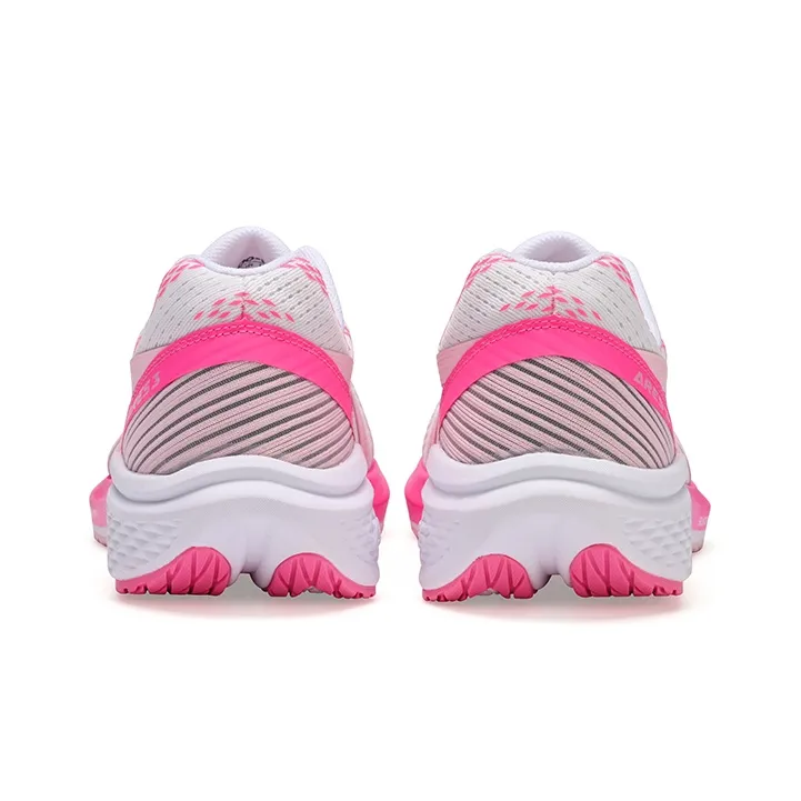 DO WIN Three Generations Of God Of War Running Shoes Unisex Low Top White Pink-2