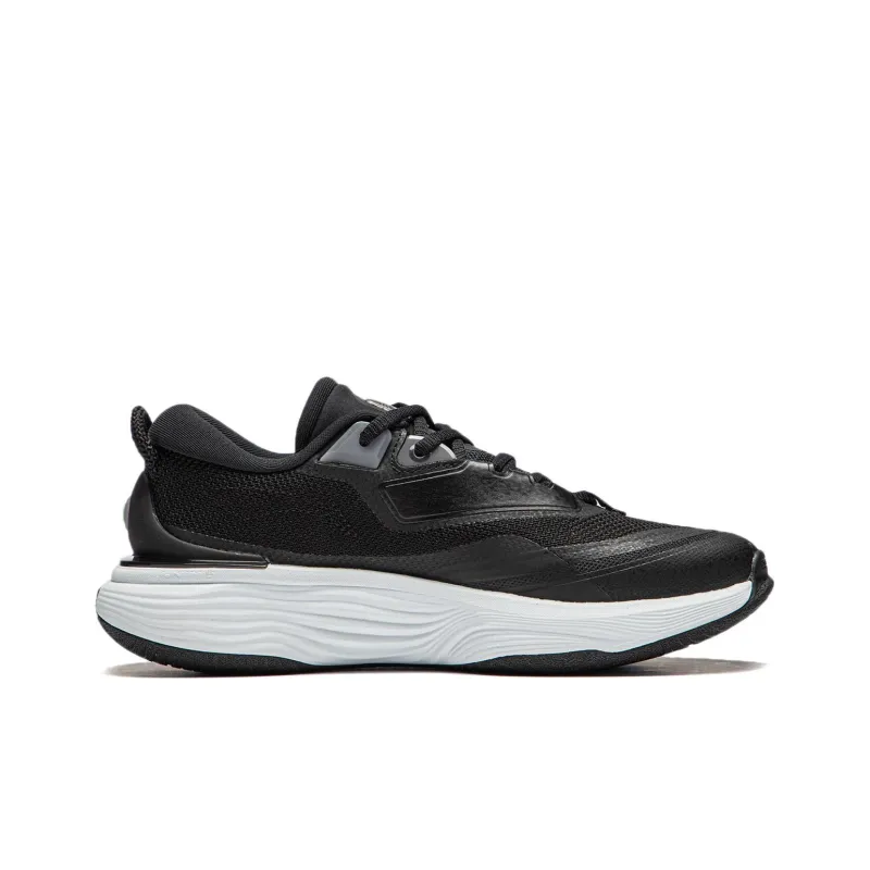 LiNing SOFT WARM Anti Slip Wear Resistant Low Top Casual Shoes Women's Black-1
