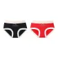2 Pack (Black+Festive Red)
