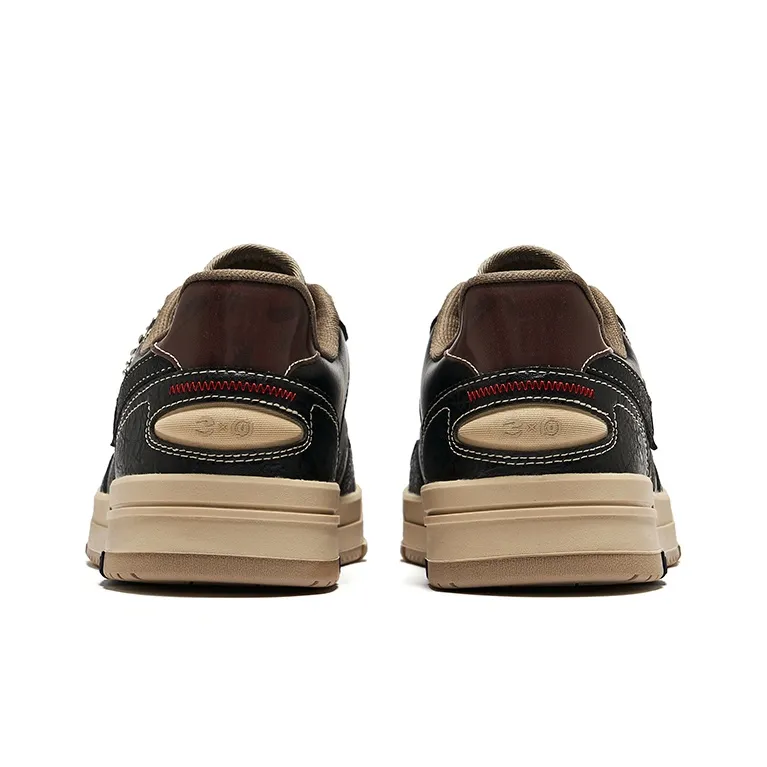 Honor Of Kings X Erke Wu Long Series Skateboard Shoes Men Low Top Blue Gray Black-3