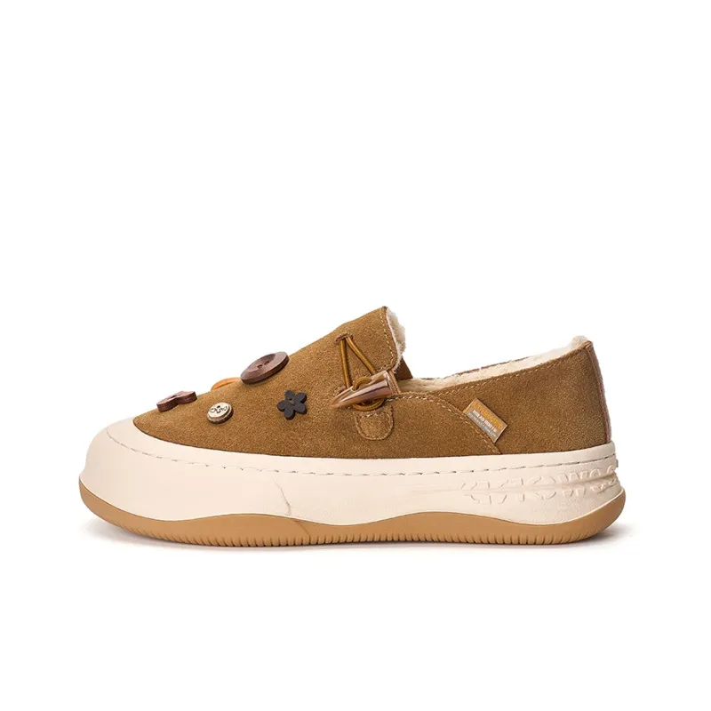 Joy&Mario Loafers Women's Camel/Black/Gray-24