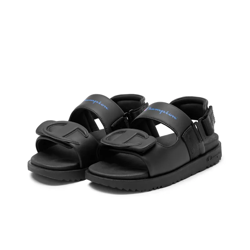 Champion Beach Sandals Unisex Black-2
