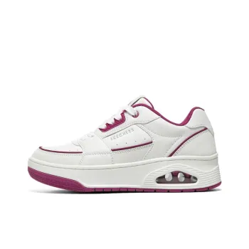 Skechers Uno Court Courted Style Shoes 'White Red' Women's