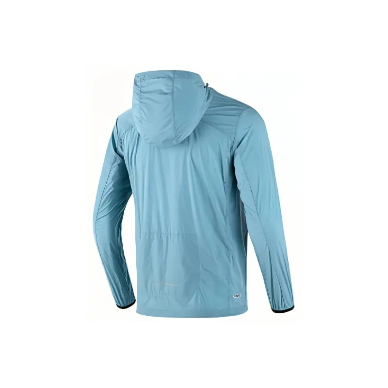 Skechers Breathable Quick Dry Cooling Sun Protection Clothing Men's Off Adriatic Blue-1