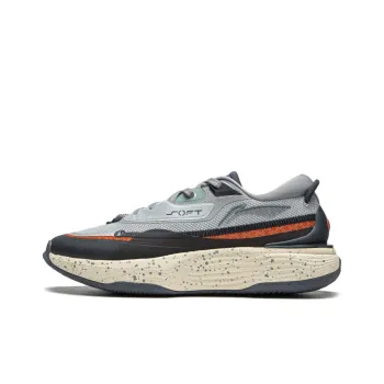 LINING Soft Warm Fleece Sneakers 'Grey Orange'