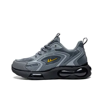 Warrior Warrior Wear resistant And Lightweight Low Top Running Shoes Men's Gray