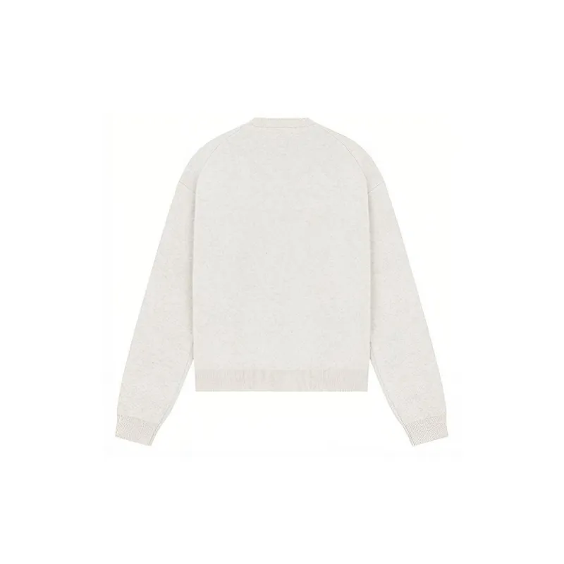 WE11DONE Logo Intarsia knit Crew neck Jumper-1