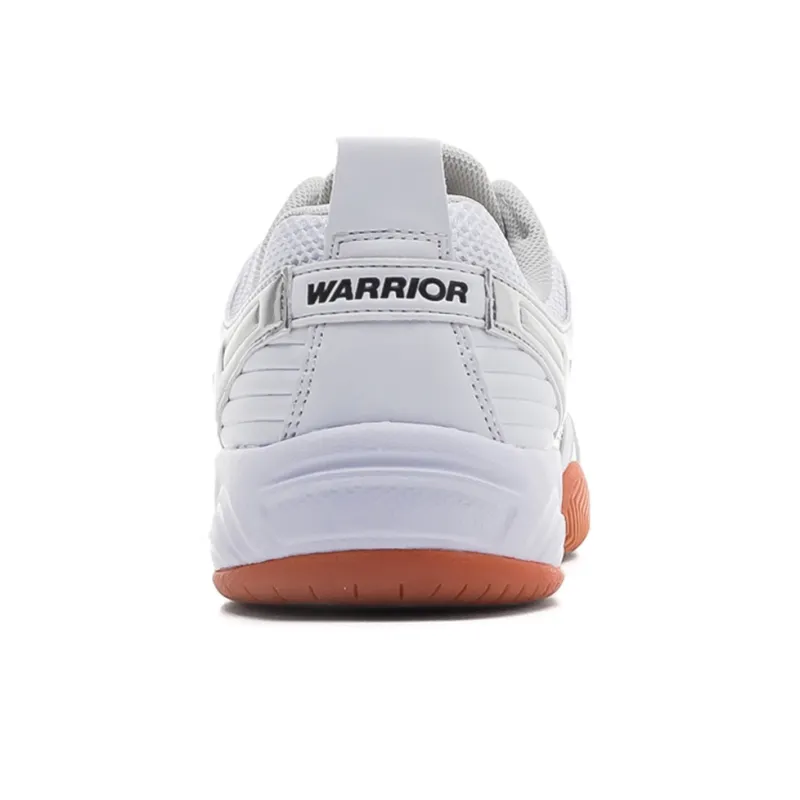 Warrior Shock Absorbing, Non Slip, Wear Resistant, Breathable And Lightweight Low Top Casual Shoes Unisex White Gray-5