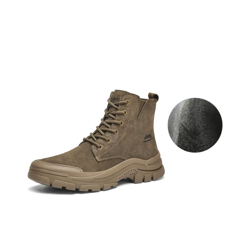 Jeep Short Martin Boot Men's Khaki-1