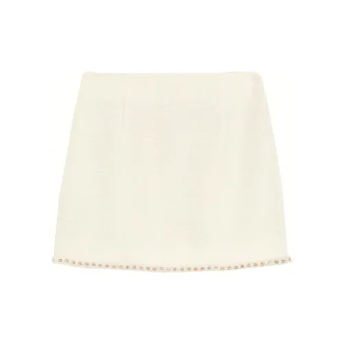 Bebe Casual Short Skirts Women's White