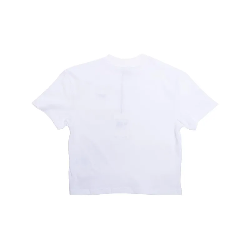 Nike Women's Solo Swoosh T shirt White-1