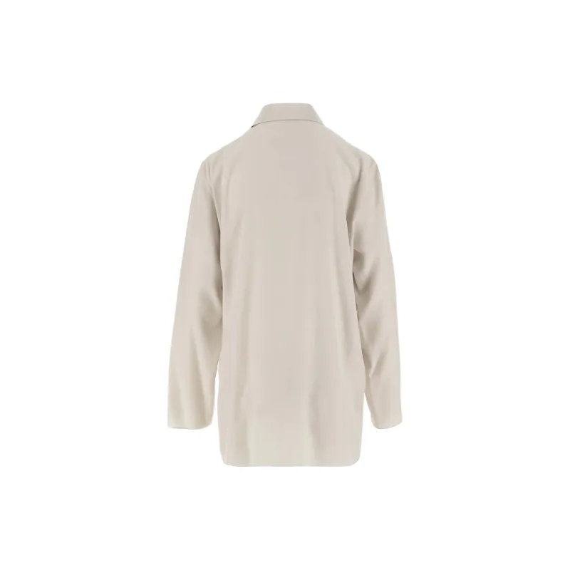 THE ROW Malon Silk Blouse-1