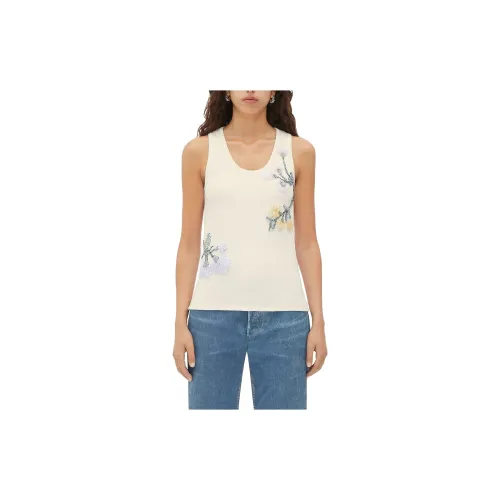 Bottega Veneta Tank Tops Women's White