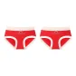 2 Pack (2 Festive Red)