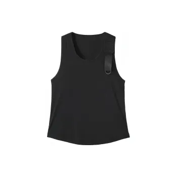NORVINCY Comfortable And Breathable Crew Neck Slit Tank Top Men's