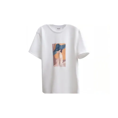 Olrain T-Shirts Women's Off White