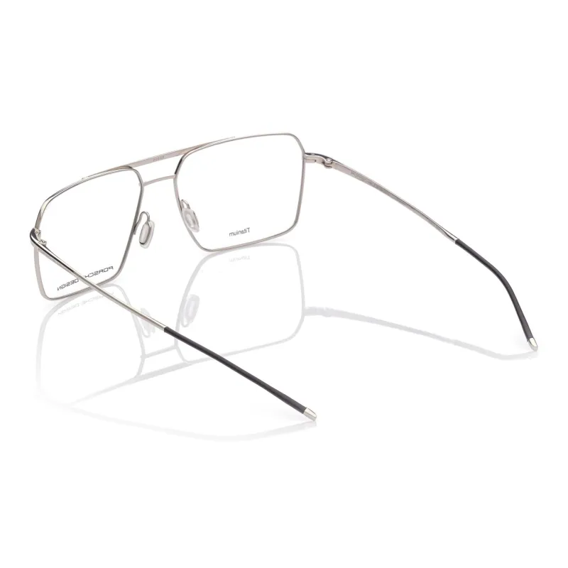 PORSCHE DESIGN Pure Titanium Square Eyeglass Frames Unisex-3