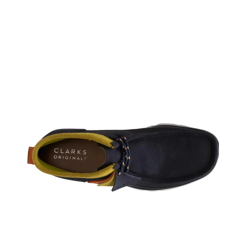 Clarks Originals Wallabee 2.0 Boot Gore Tex Navy Combination-3