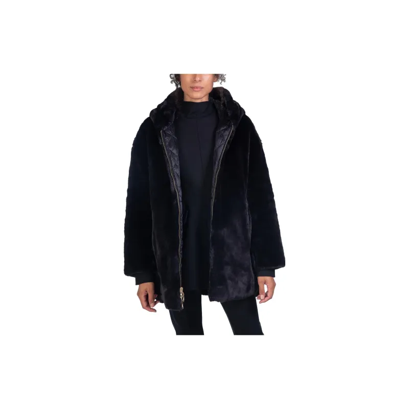 MaxMara Puffer Jackets Women's Black-1