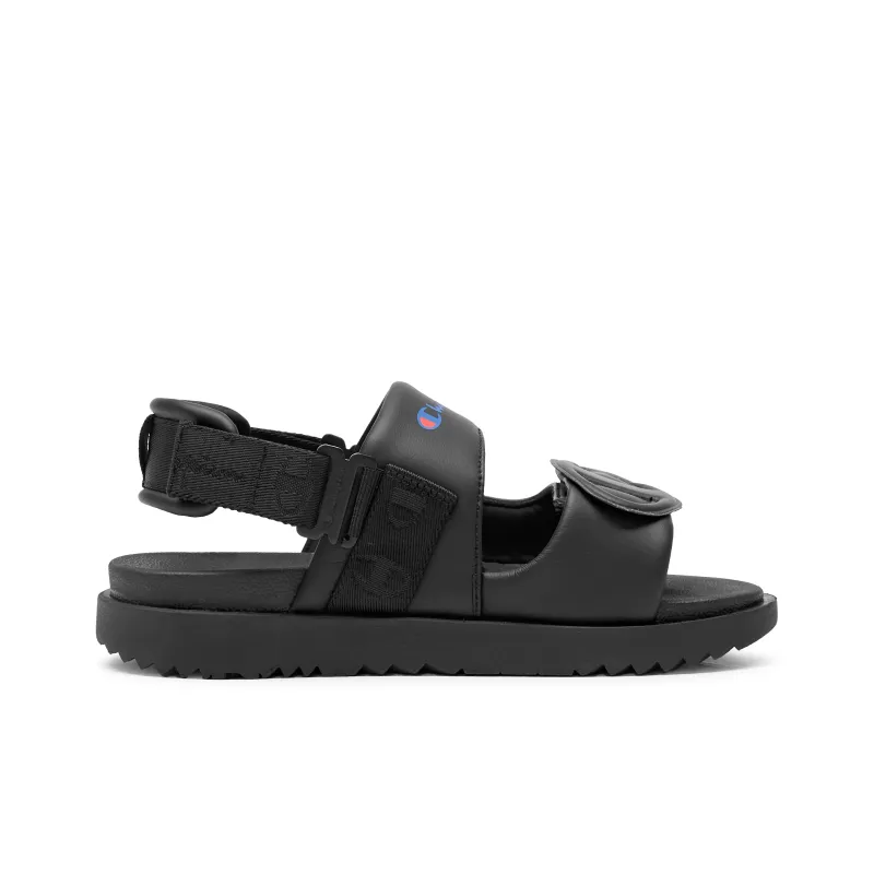 Champion Beach Sandals Unisex Black-1
