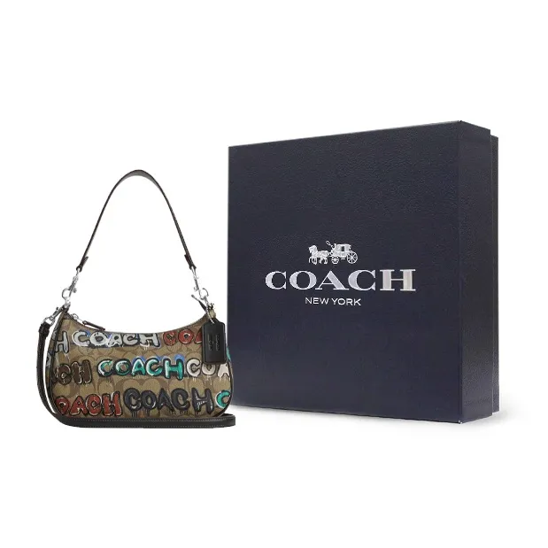 COACH X Mint + Serf Teri 24 Shoulder Bag In Signature Canvas-5