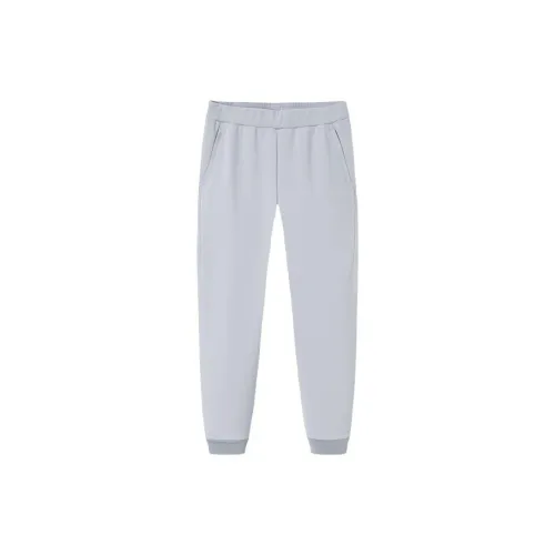 ANTA Champion All Weather Series Knitted Sweatpants Men Light Mud Gray