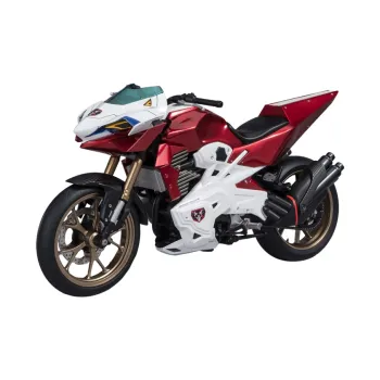 BANDAI SHF New Kamen Rider New Hurricane Motorcycle Soul Limited Assembled Models Length 17cm