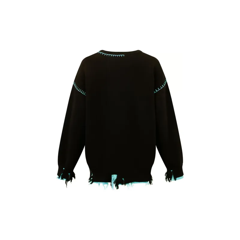 Valeria Obbaco Sweater Unisex Black-1
