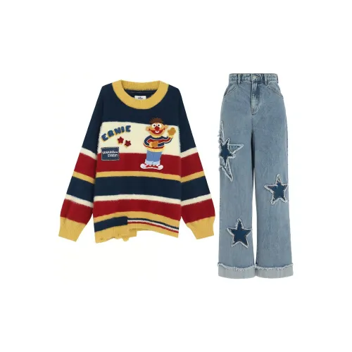 Sesame Street X Snbl Casual Suits Women's