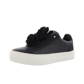 Skechers Alba Anti Slip Wear Resistant Low Top Skateboard Shoes Women's Black White