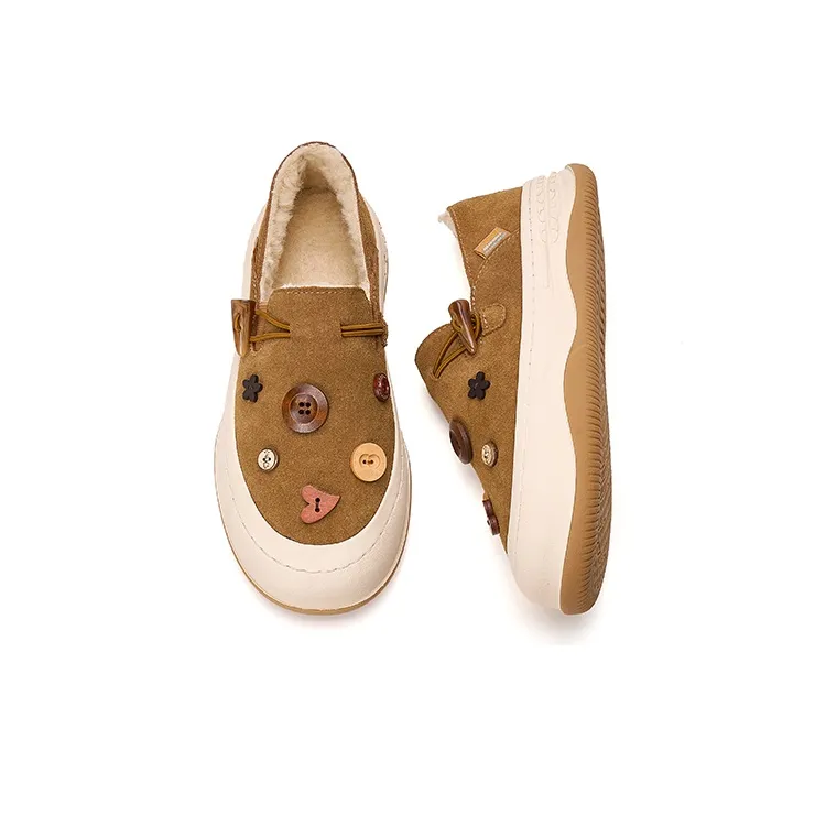 Joy&Mario Loafers Women's Camel/Black/Gray-27