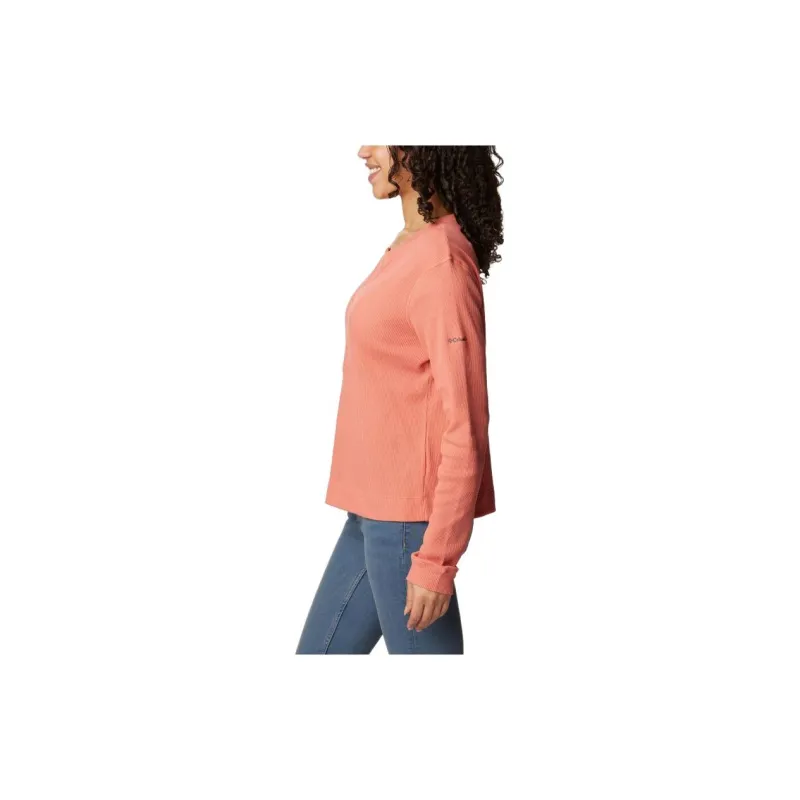 Columbia Holly Hideaway Shirts Women's Peach-2