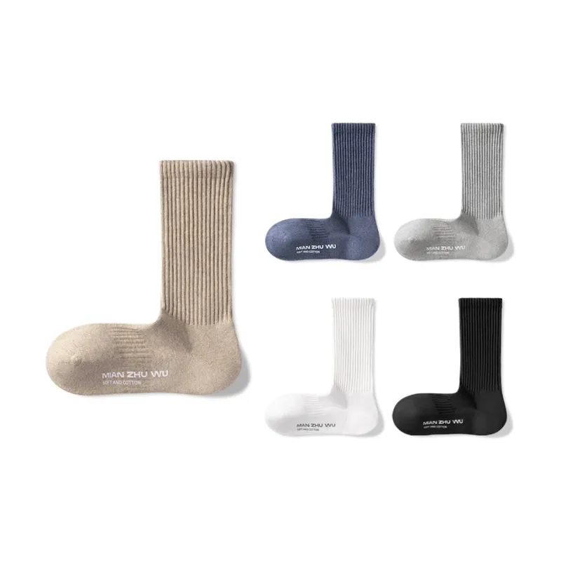 B&C.Room Mid Calf Socks Men's 5 Pack-17